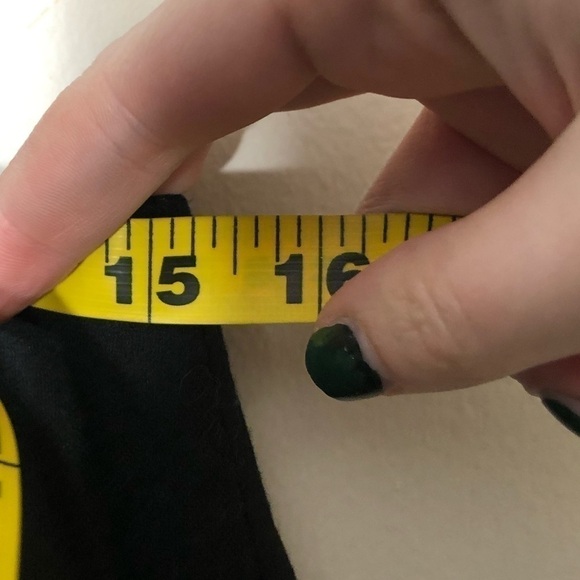 Loft Wool Blend Skirt Attached Beaded Design NWT 2 Black Gold Floral Leaf - Picture 5 of 7